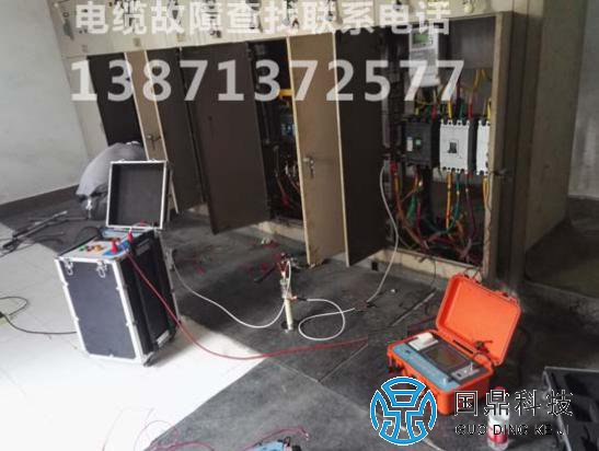 广西电缆故障查找公司工作现场
