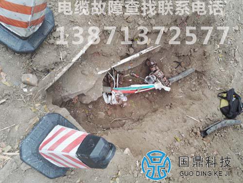 河北电缆故障测试现场
