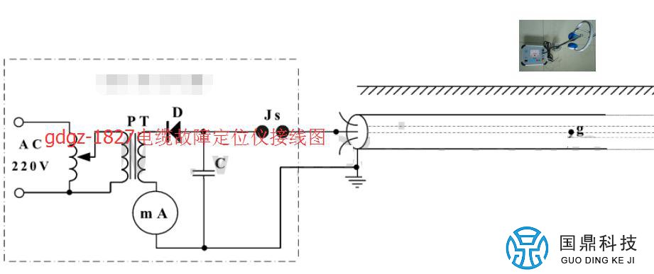 gdgz-1827电缆故障定位仪接线图