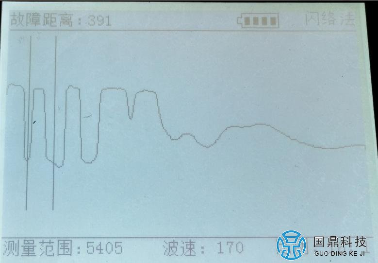电缆故障测试仪脉冲电流法测试波形图