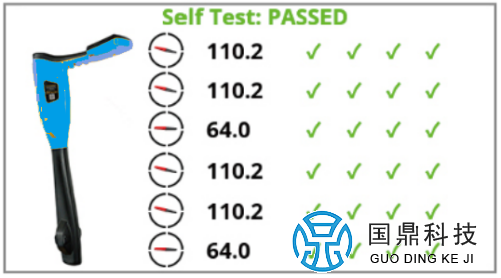 管线探测仪现场自动校准频率